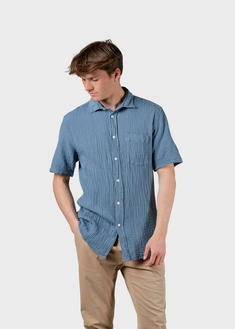 Klitmøller Collective ApS Vendel shirt Shirts Sky blue
