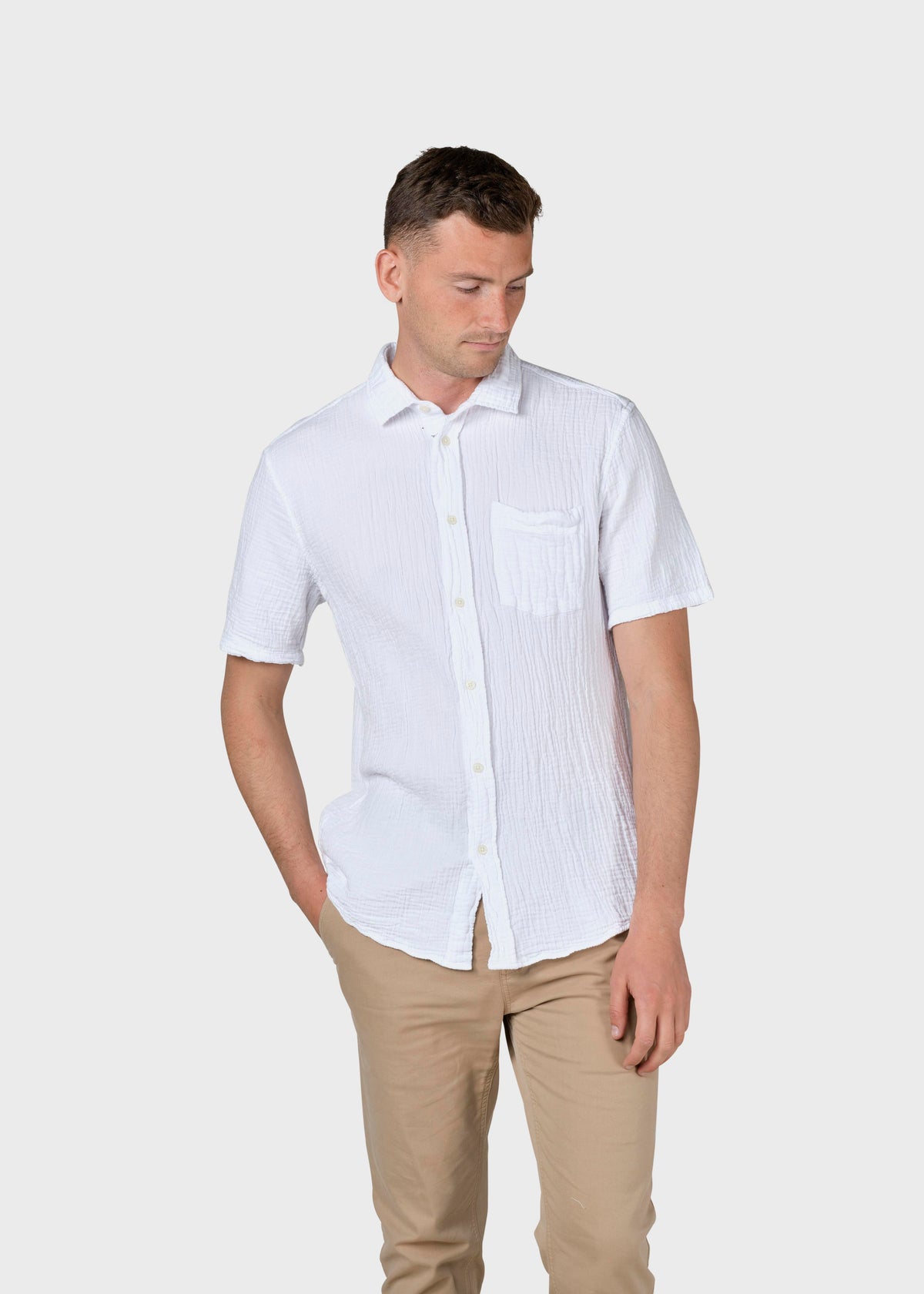Klitmøller Collective ApS Vendel shirt Shirts White