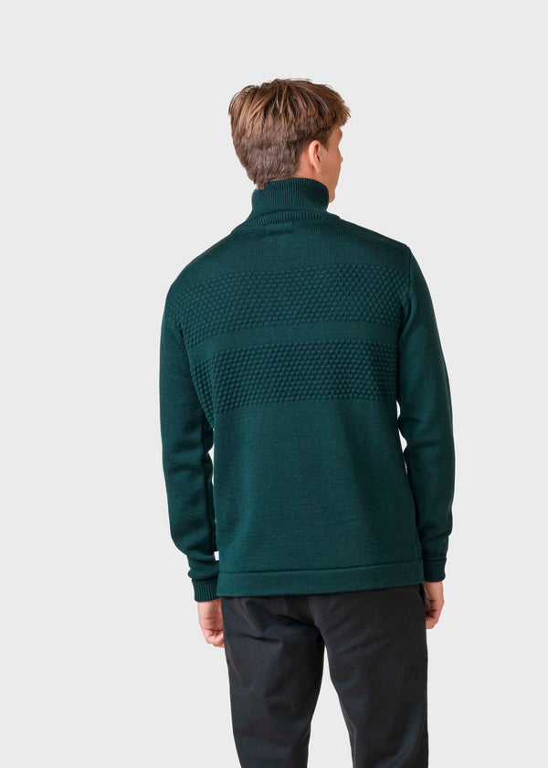 Klitmøller Collective ApS Viggo knit Knitted sweaters Olive