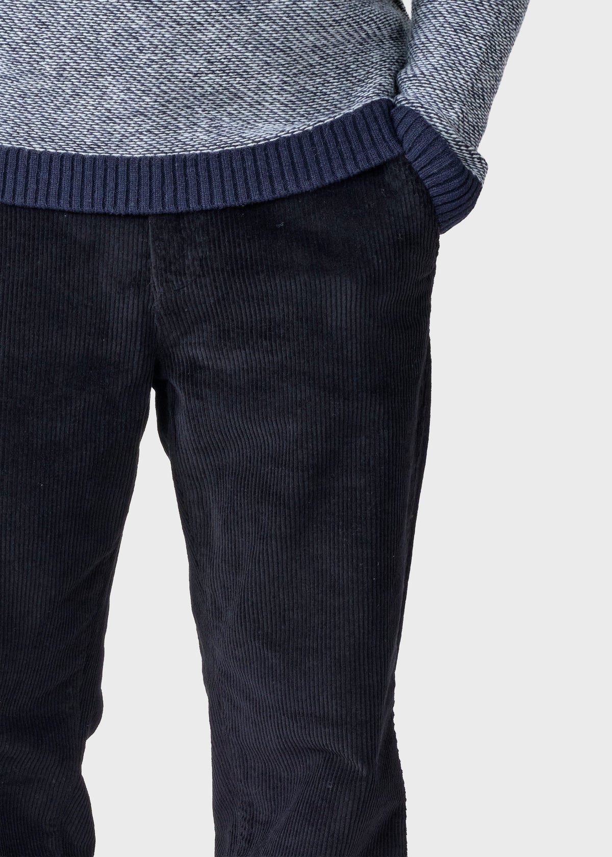 Klitmøller Collective ApS West cord pants GOTS Pants Black