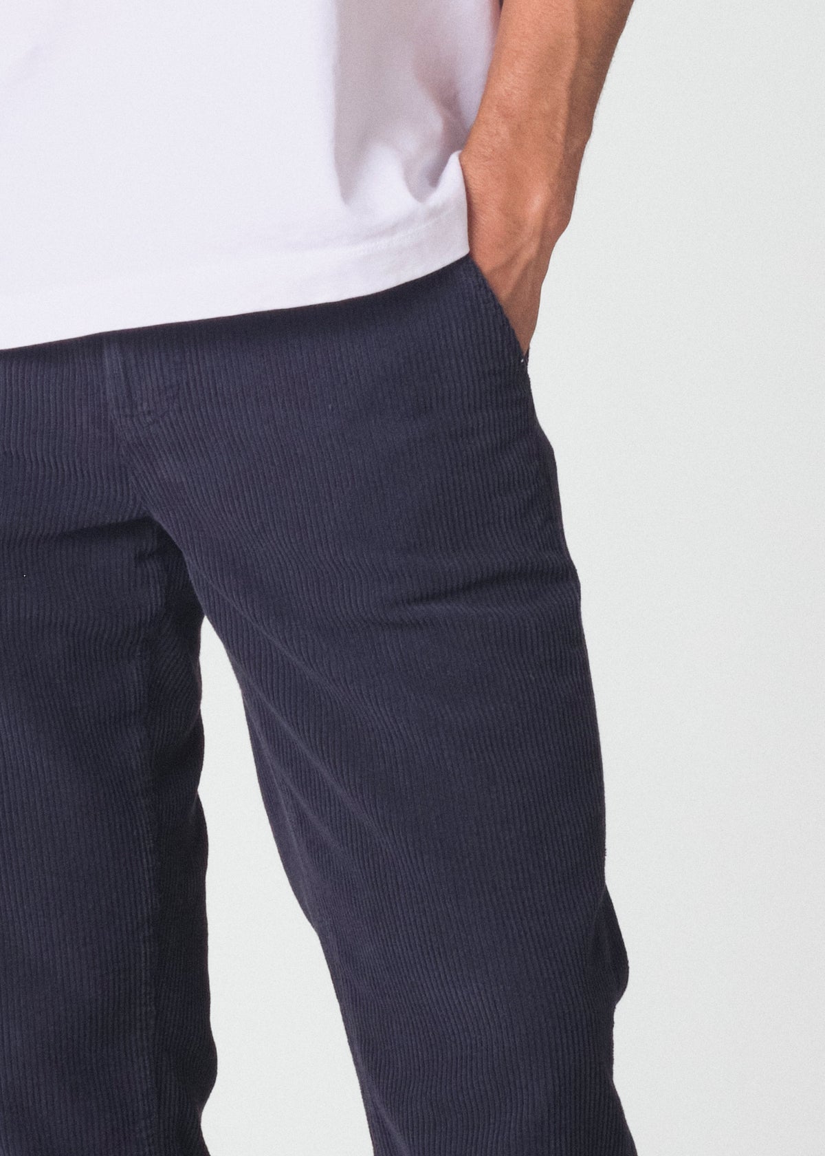Klitmøller Collective ApS West cord pants GOTS Pants Navy
