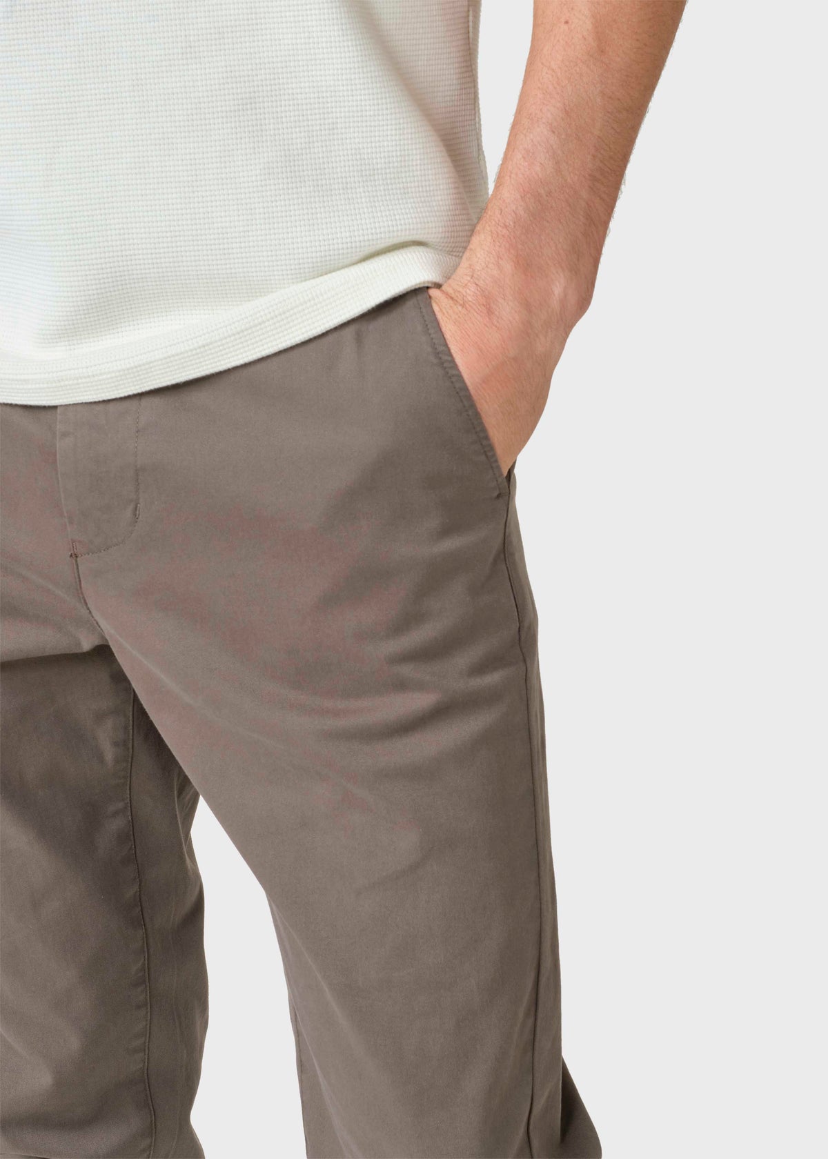 Klitmøller Collective ApS West twill pants GOTS Pants Taupe