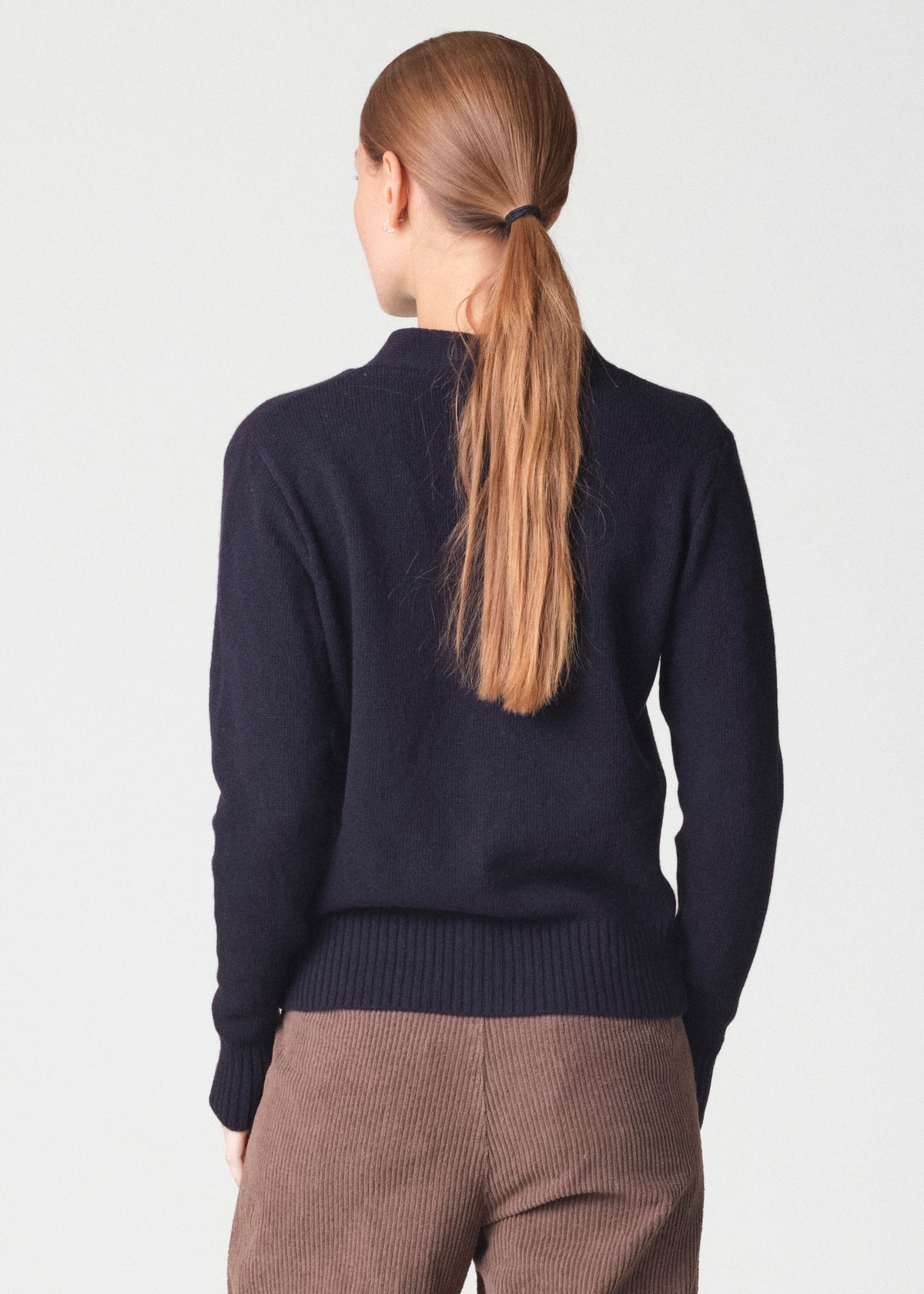 Klitmøller Collective ApS Wilma knit cardigan Knitted sweaters Navy