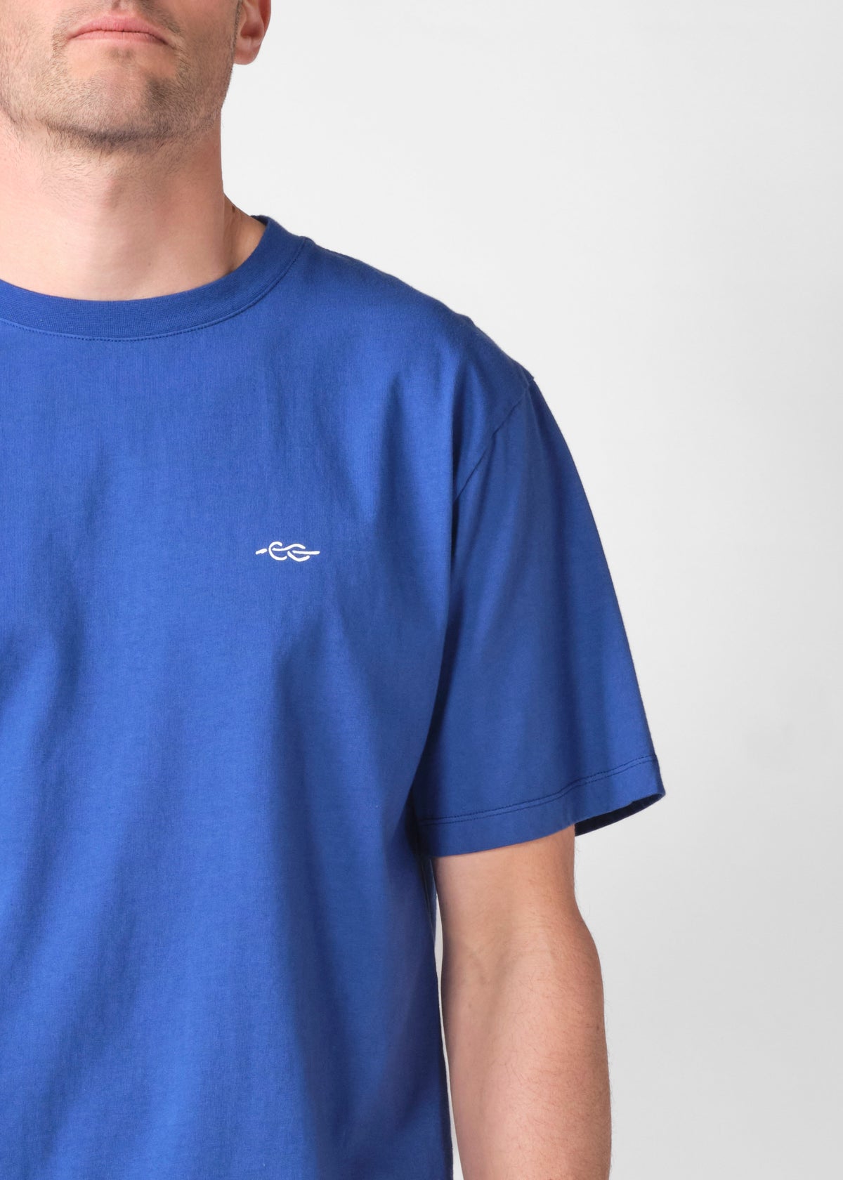Klitmøller Collective ApS Wolf tee OCS T-Shirts Surf blue