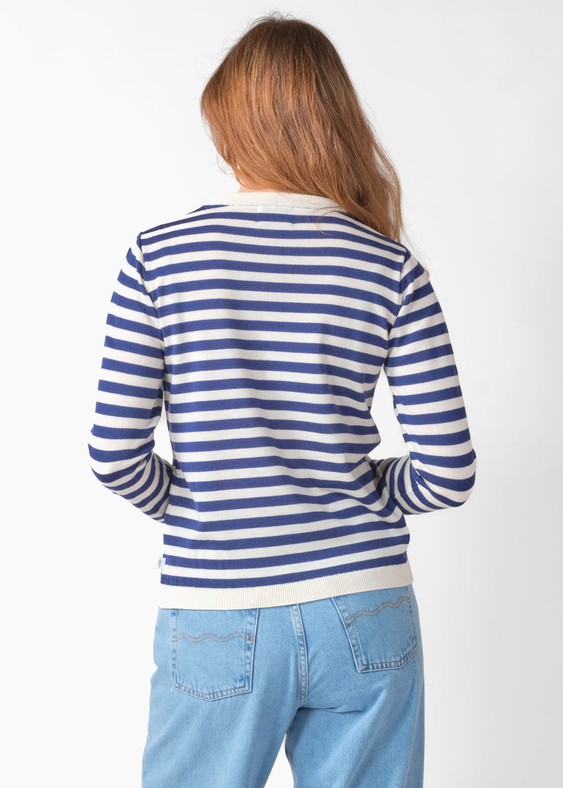 herlipto Muriel Stripe Knit Jacket