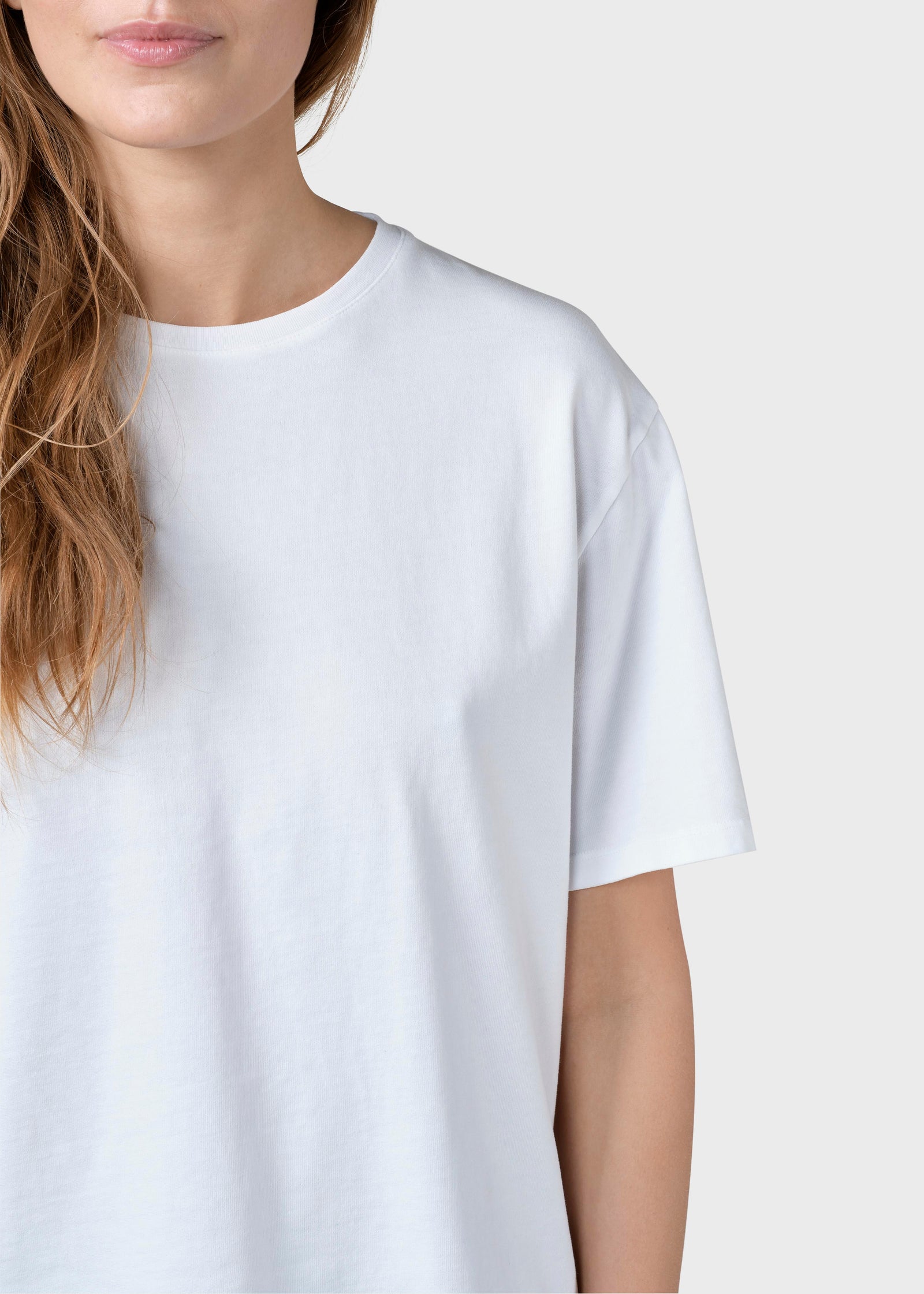 Womens boxy tee - White – klitmollercollective.com