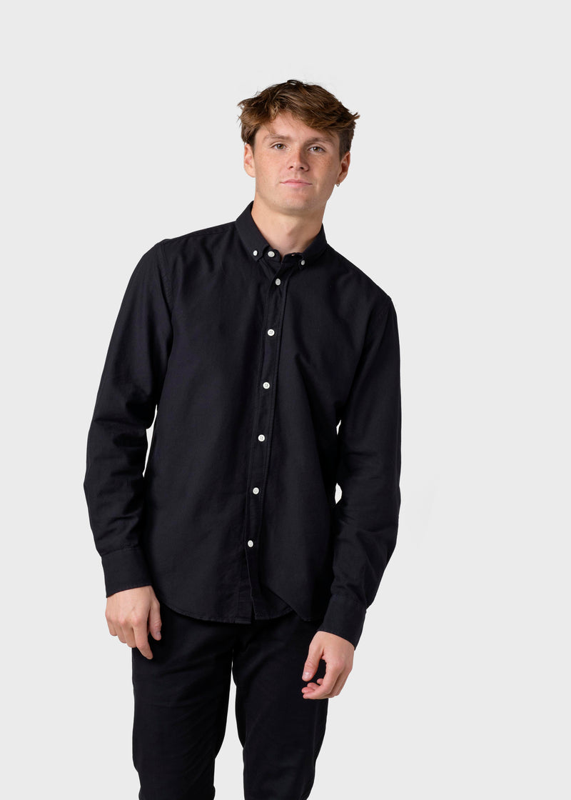 Klitmøller Collective ApS Basic shirt Shirts Black