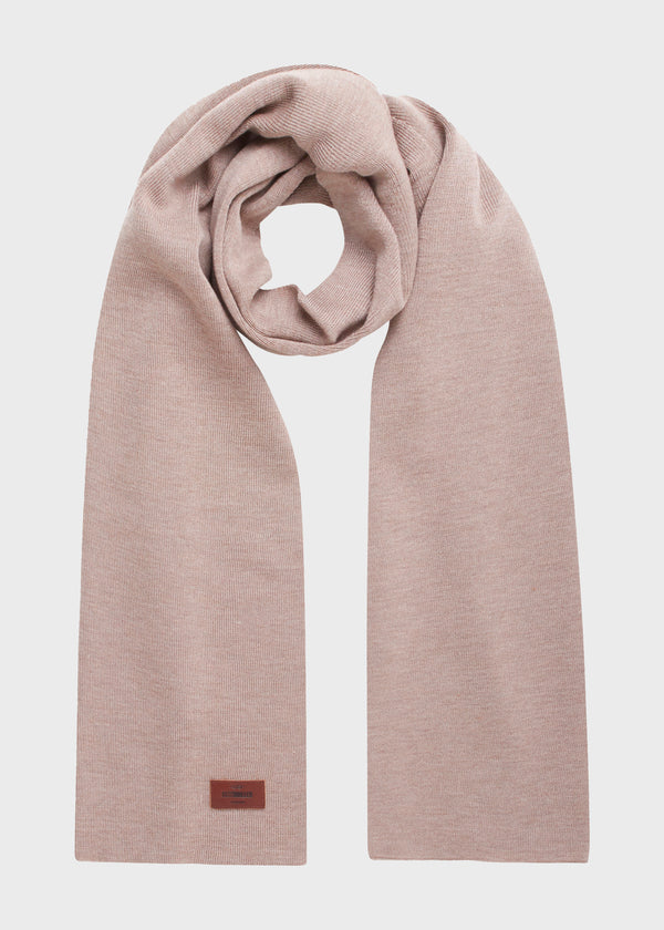 Klitmøller Collective ApS Fine rib scarf Scarfs Sand