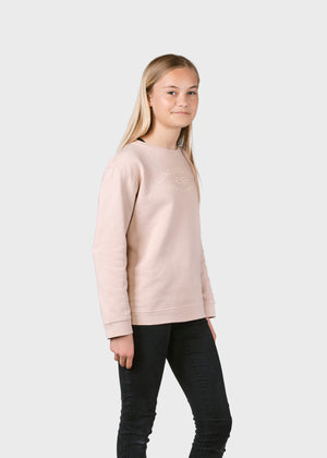Klitmøller Collective ApS Kids logo eye crew Sweatshirts Rose