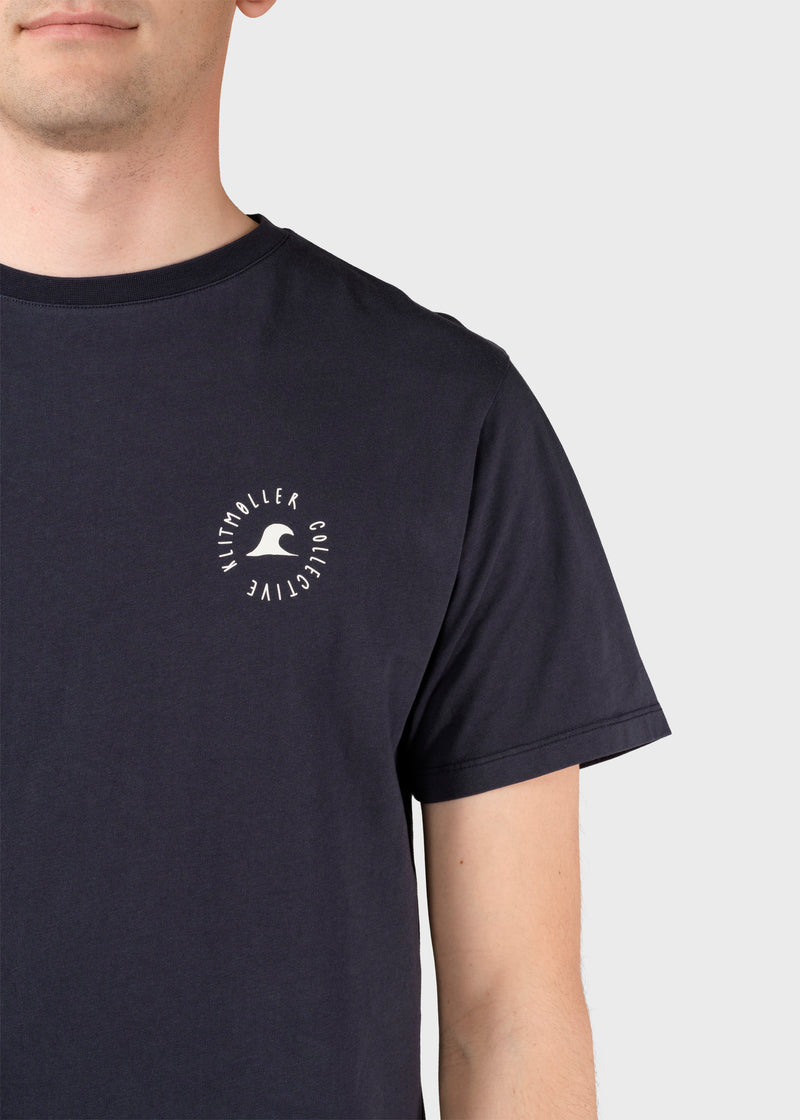 Klitmøller Collective ApS Larens tee T-Shirts Navy