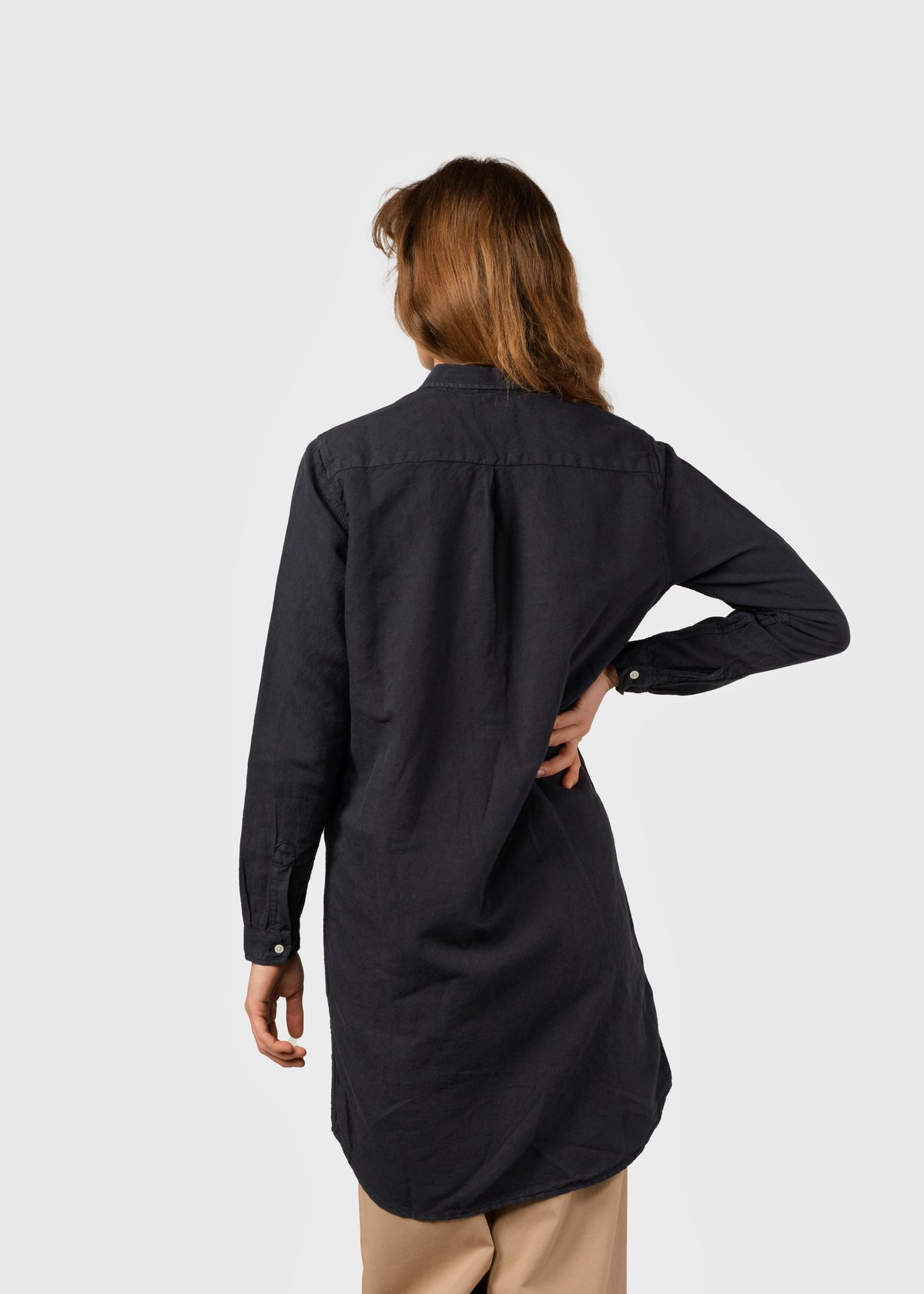 Klitmøller Collective ApS Mathilde linen shirt Shirts Navy