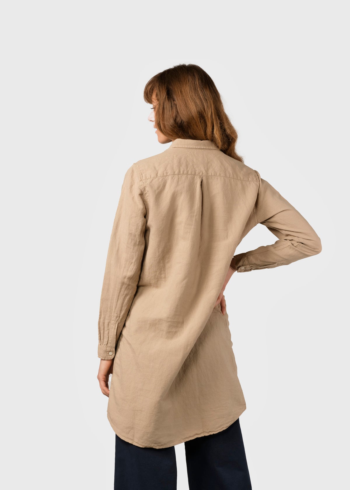 Klitmøller Collective ApS Mathilde linen shirt Shirts Sand