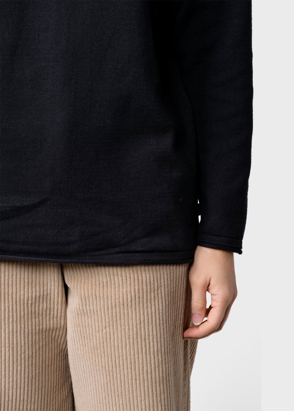 Klitmøller Collective ApS Patricia knit Knitted sweaters Black