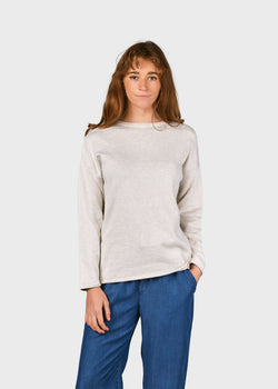 Klitmøller Collective ApS Patricia knit Knitted sweaters Cream melange