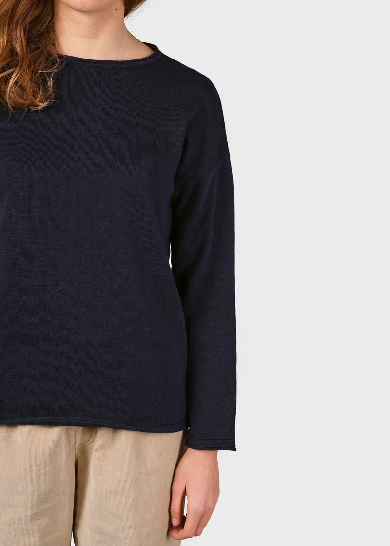 Klitmøller Collective ApS Patricia knit Knitted sweaters Navy
