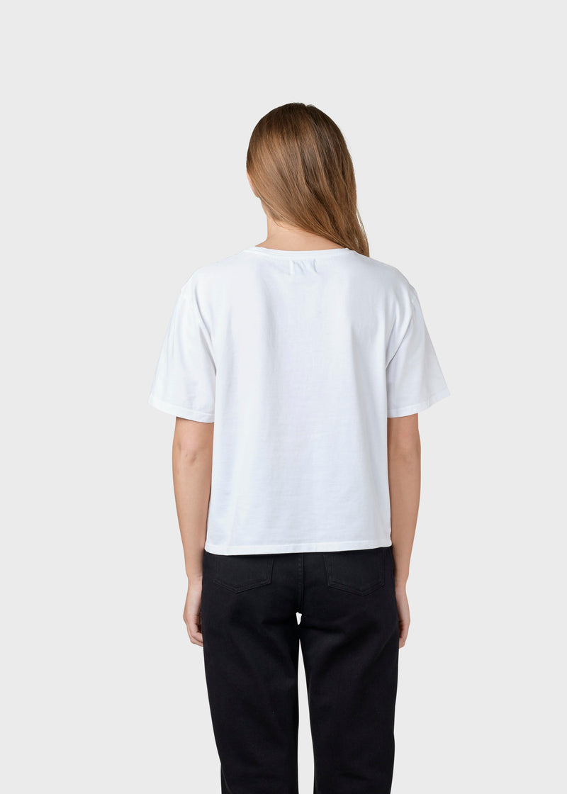 Klitmøller Collective ApS Savannah tee T-Shirts White/rose