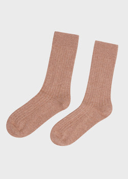 Klitmøller Collective ApS Wool sock Socks Sand